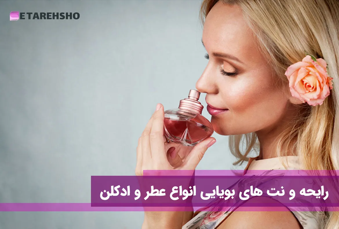 رایحه و نت های بویایی انواع عطر و ادکلن