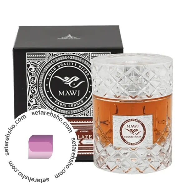 ادکلن پاریس کرنر مدل ماج کنیاک بلیز MAWJ COGNAC BLAZE رایحه بای کیلیان آنجلز شیر